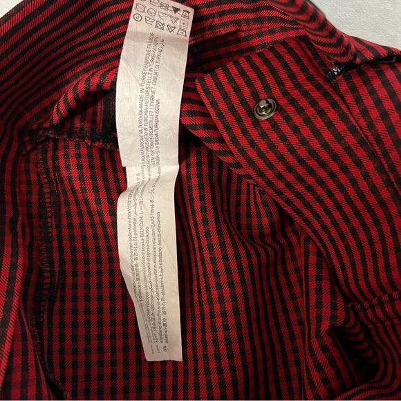 ZARA CHECKERED PANTS - Picture 6 of 11